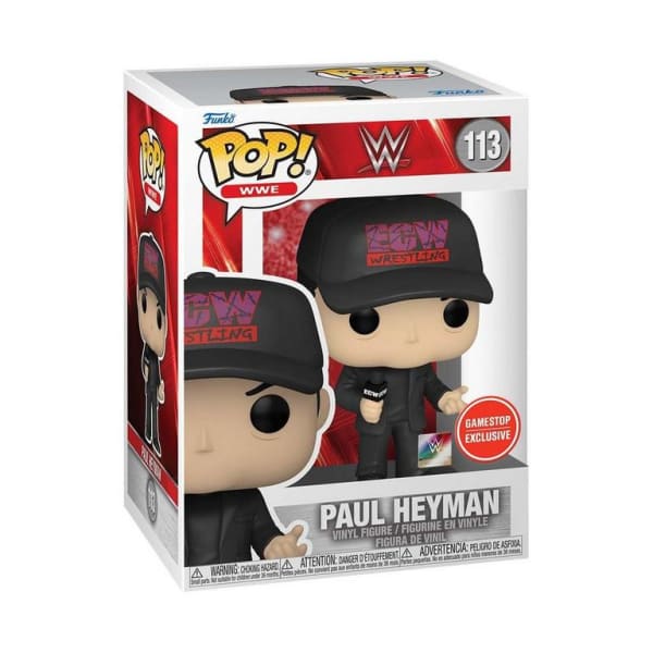 Paul Heyman Funko Pop Exclusives - GameStop - New in! - WWE