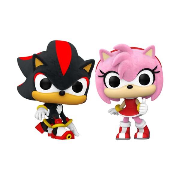 Shadow and Amy (flocked) (2-pack) [preorder] Funko Pop
