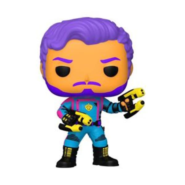 Star-Lord Funko Pop Black Light - Blacklight - Exclusives