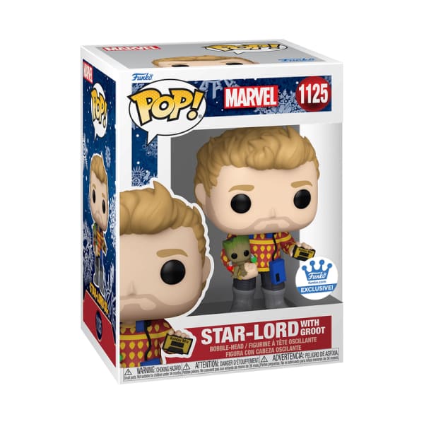 Star-Lord With Groot Funko Pop Exclusives - Funko Shop
