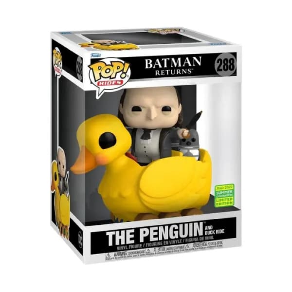 The Penguin And Duck Ride Funko Pop Batman Returns