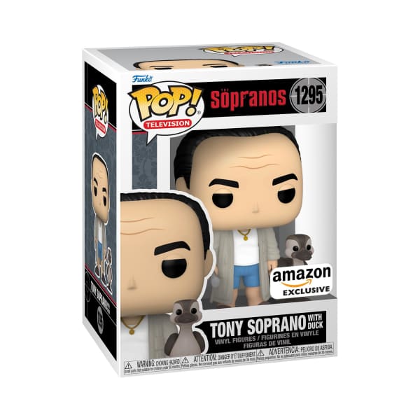 Tony Soprano With Duck Funko Pop Amazon Exclusive