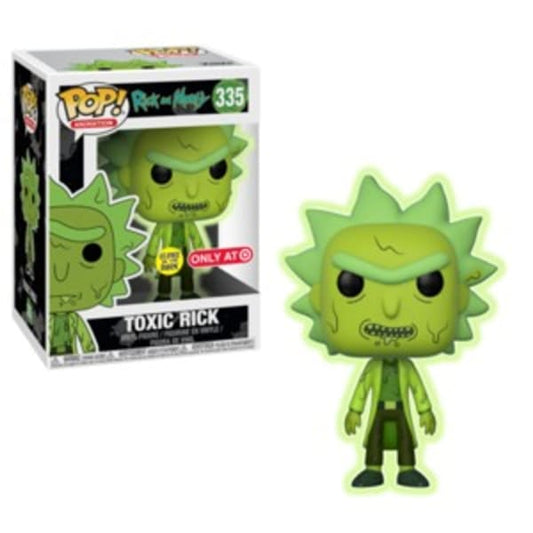 Toxic Rick Funko Pop Animation - Exclusives - Glow in