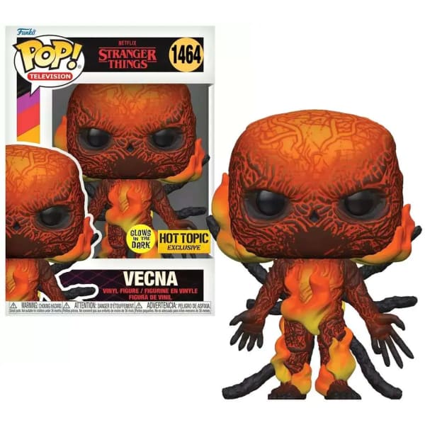 Vecna (Glow in the dark) Funko Pop Exclusives - Glow