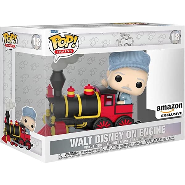 Walt Disney on Engine Funko Pop 6inch - Amazon Exclusive