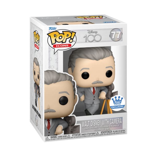 Walt Disney with Camera Funko Pop Disney - Exclusives