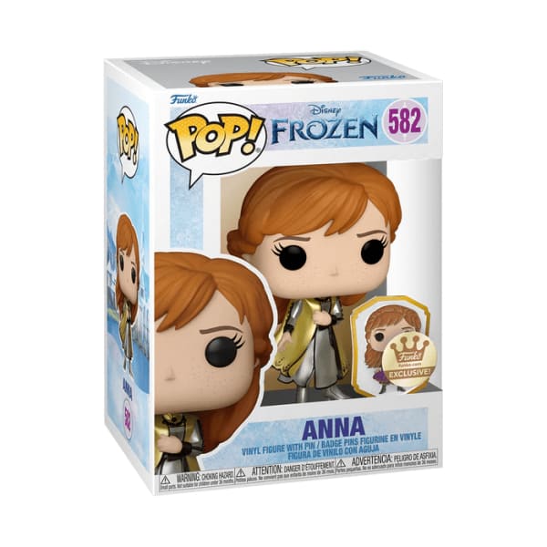 Anna (Gold) with Pin Funko Pop Disney - Exclusives - Frozen