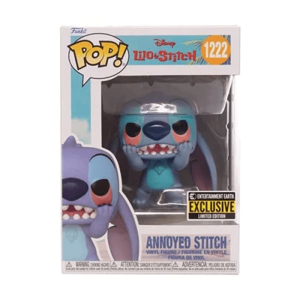 Annoyed Stitch Funko Pop Disney - Entertainment Earth