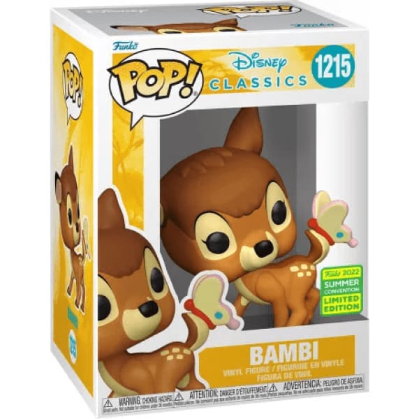 Bambi Funko Pop - Convention Disney Classics SDCC 2022