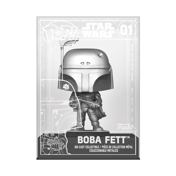 Boba Fett (Die cast) Funko Pop Chase - Die Cast - Exclusives