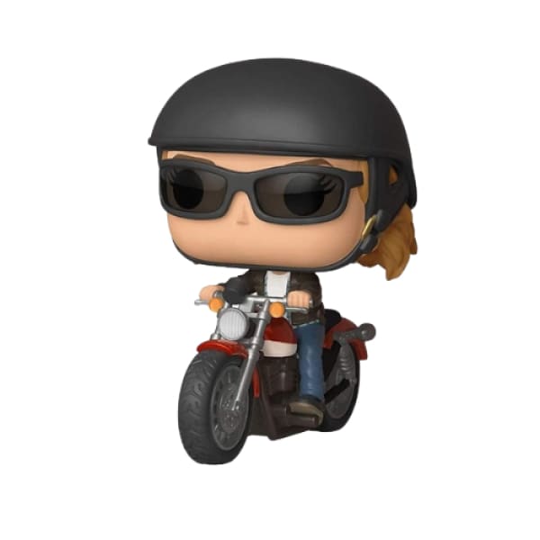 Carol Danvers on Motorcycle Funko Pop Marvel - Rides