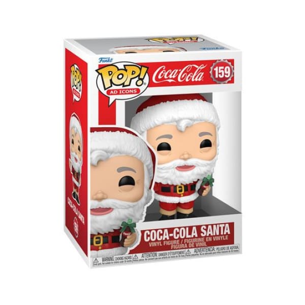 Coca-Cola Santa Funko Pop Ad Icons - Christmas - New in!