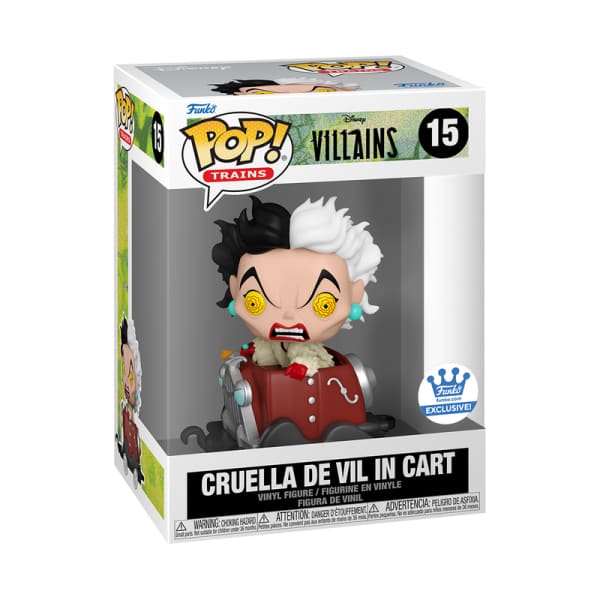 Cruella De Vil In Cart Funko Pop Disney - Disney Villians -