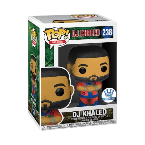 DJ Khaled Funko Pop Exclusives - Funko Shop exclusives -