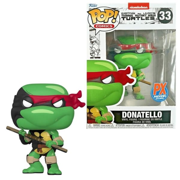 Donatello (PX Exclusive) Funko Pop Comic - Exclusives - New