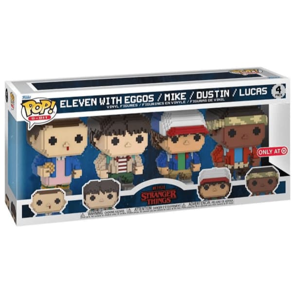 Eleven With Eggos/ Mike/ Dustin/ Lucas (4 Pack) Funko Pop