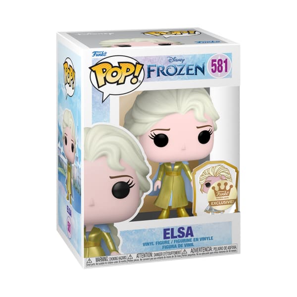 Elsa (Gold) with Pin Funko Pop Disney - Disney’s Ultimate