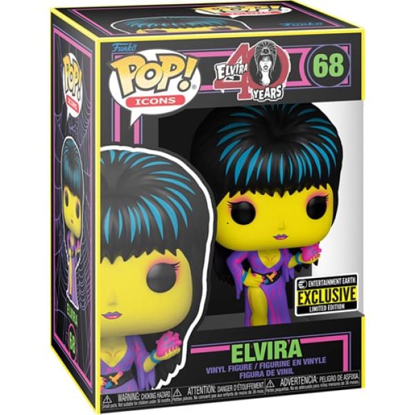 Elvira (Blacklight) Funko Pop Black Light - Blacklight