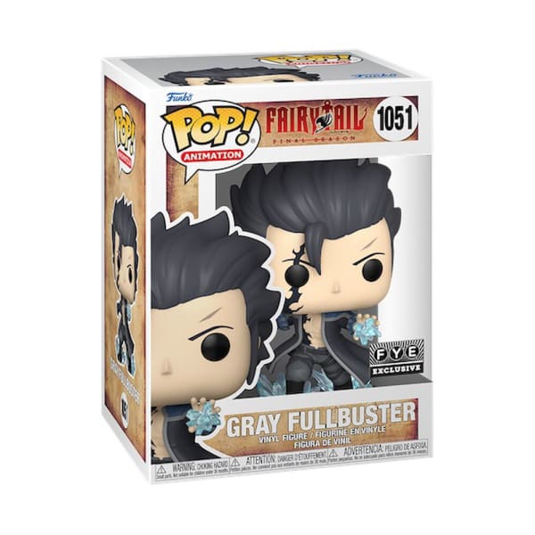 Gray Fullbuster Funko Pop Animation - Exclusives Fairy Tail
