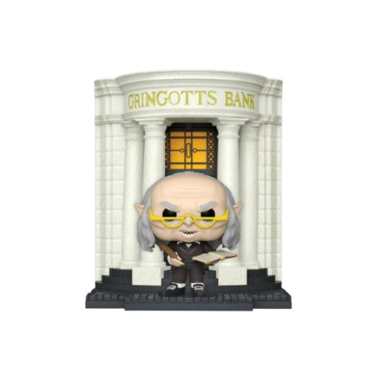 Gringotts Head Goblin With Gringotts Bank [Damaged Box]