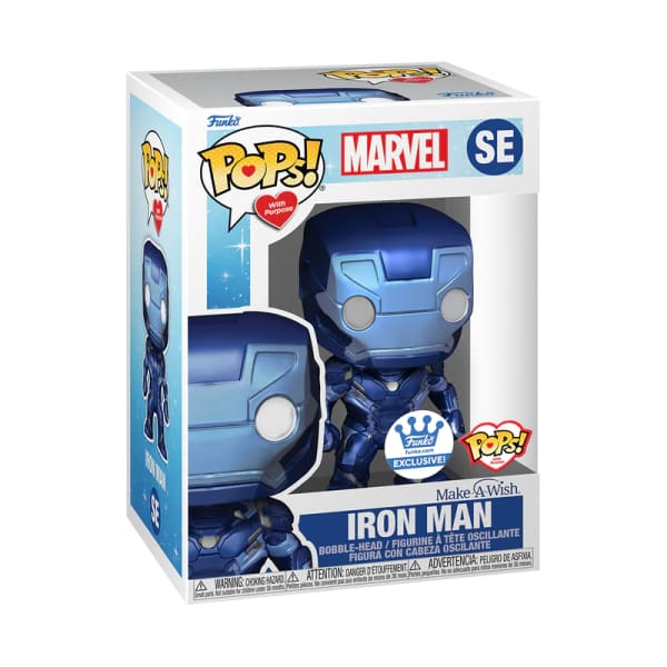 Iron-Man Metallic Funko Pop Exclusives - Funko Shop