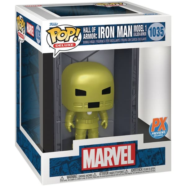 Iron Man Model 1 Golden Armor (PX Exclusive) Funko Pop