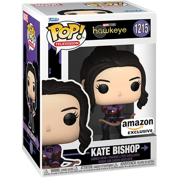 Kate Bishop With Lucky The Pizza Dog (Black Light) Funko
