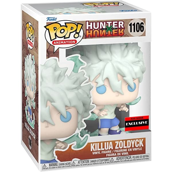 Killua Zoldyck Godspeed Funko Pop AAA Anime Exclusive