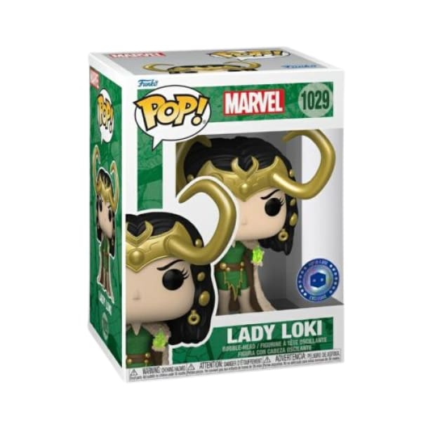 Lady Loki Funko Pop Exclusives - Marvel in a Box Exclusive