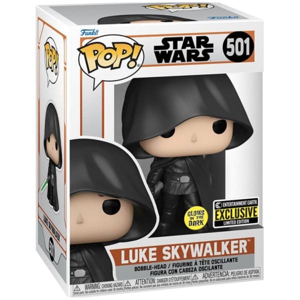 Luke Skywalker (Cloaked) [Damaged Box] Funko Pop Damaged