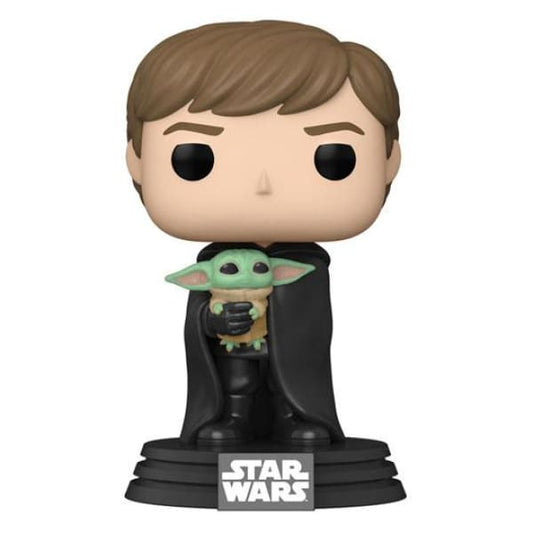 Luke with Child Funko Pop Star Wars - The Mandalorian