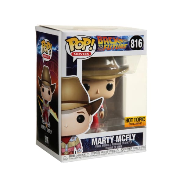 Marty McFly Funko Pop Exclusives - Hottopic Exclusive Movies