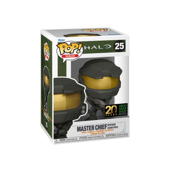 Master Chief With MA58 Assault Rifle Funko Pop 20 Years