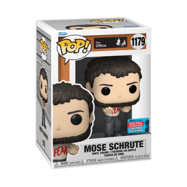 Mose Schrute with Fear Shirt Funko Pop Convention - NYCC