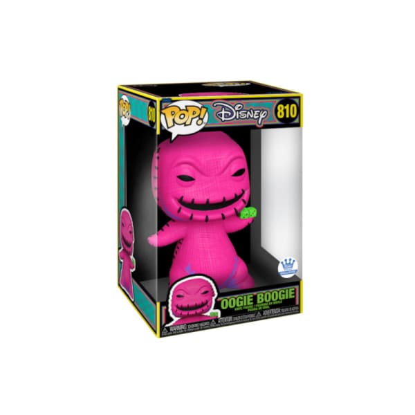 Oogie Boogie with dice (Black Light) Funko Pop 10inch