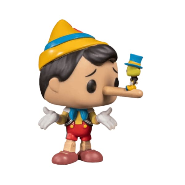 Pinocchio (long nose) with Jiminy Cricket Funko Pop Disney -