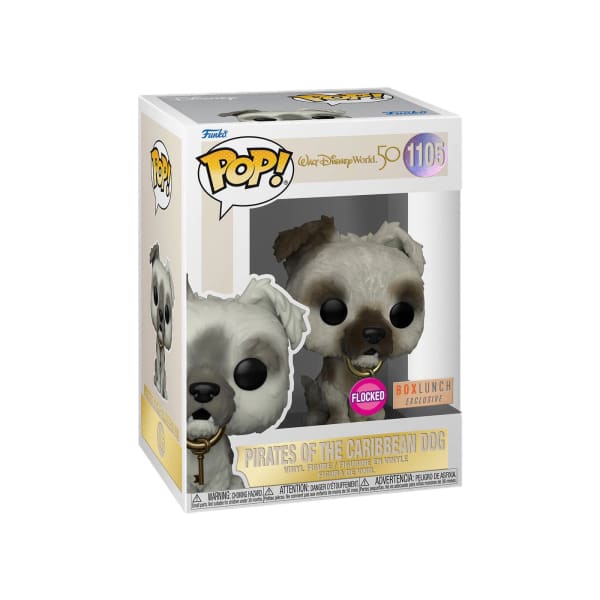 Pirates of the Caribbean Dog w/Key (Flocked) Funko Pop