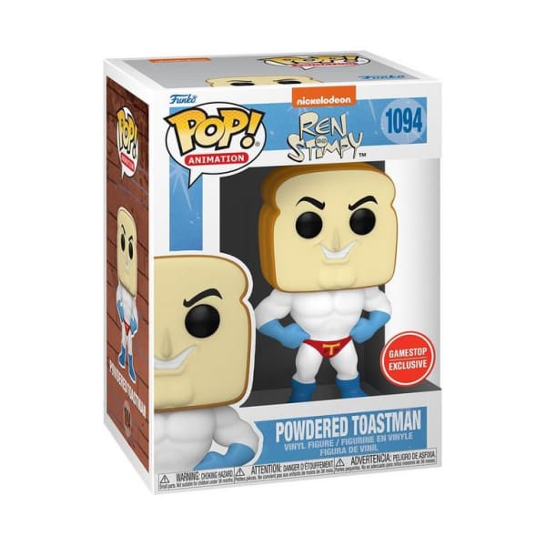 Powdered ToastMan Funko Pop Animation - Exclusives