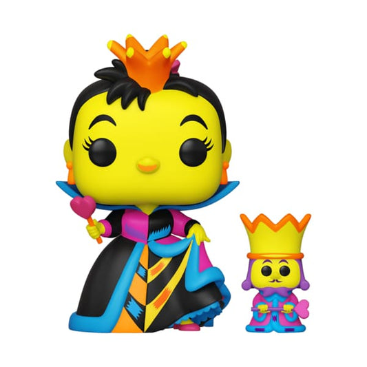 Queen Of Hearts with King (Black light) Funko Pop Black