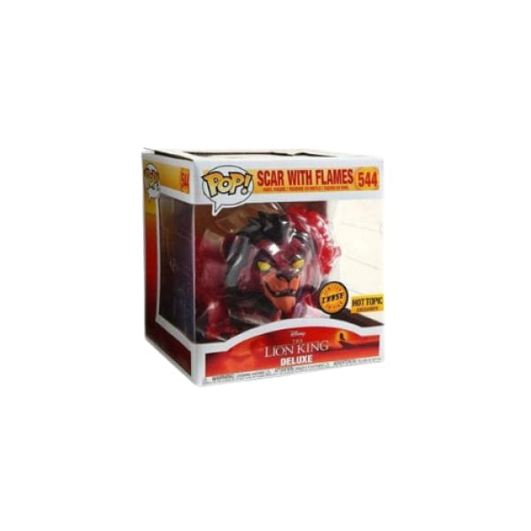 Scar with Flames (chase) Funko Pop 6inch -  Chase  Disney