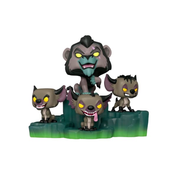 Scar with Hyenas Funko Pop Disney - Disney Villians