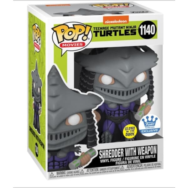 Shredder with weapon Funko Pop Exclusives - Funko Shop