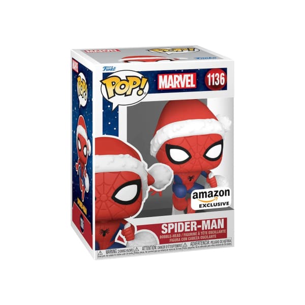 Spider-Man Funko Pop Amazon Exclusive - Christmas