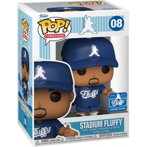 Stadium Fluffy (Blue) (Signed) Funko Pop Comedians