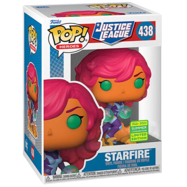 Starfire Funko Pop Convention - Heroes Justice League SDCC