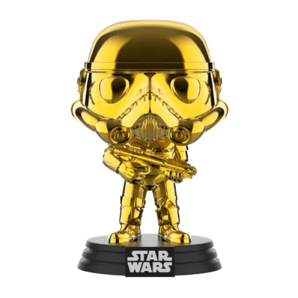 Stormtrooper (gold chrome) Funko Pop Convention - Star Wars