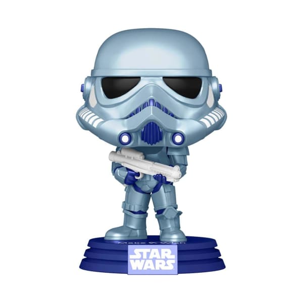 Stormtrooper Metallic Funko Pop GameStop - Make-A-Wish