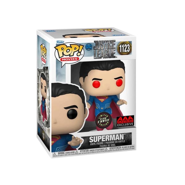 Superman (Glow Chase) Funko Pop AAA Anime Exclusive