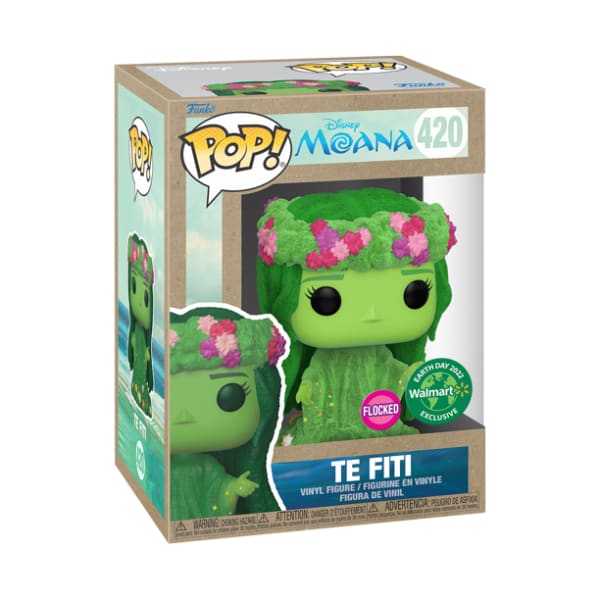 Te Fiti Funko Pop Disney - Exclusives flocked Moana Walmart