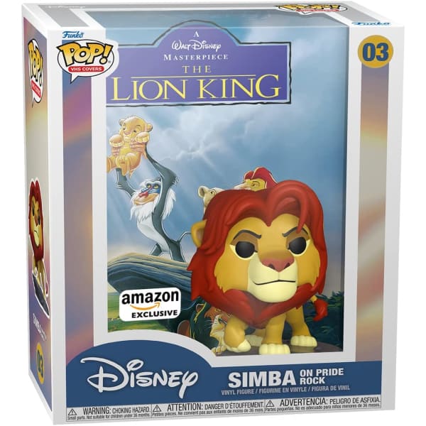 The Lion King VHS Cover Funko Pop Amazon Exclusive